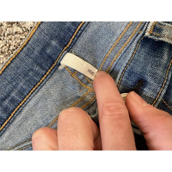 Rag & Bone Jeans Womens Size 27 Dash Distressed Blue Skinny Blue Casual Festival - Picture 9 of 14